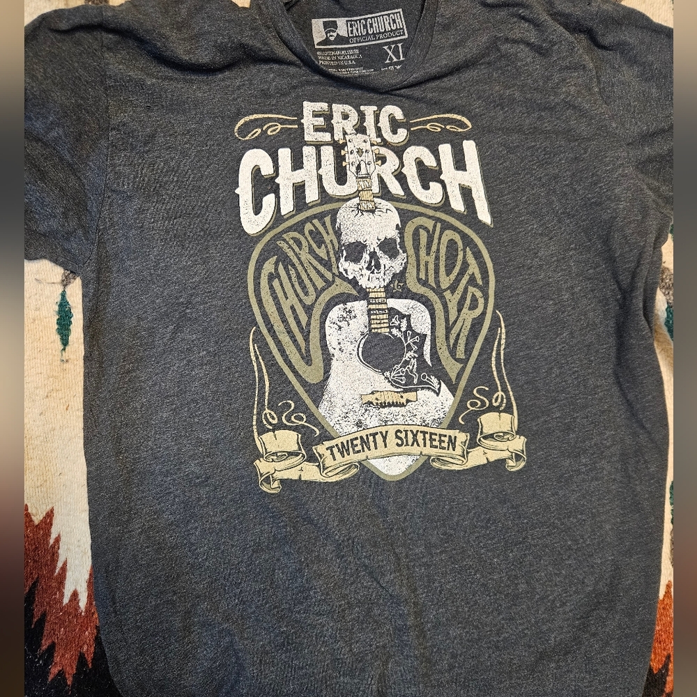Eric Church Souvineer Concert Tee